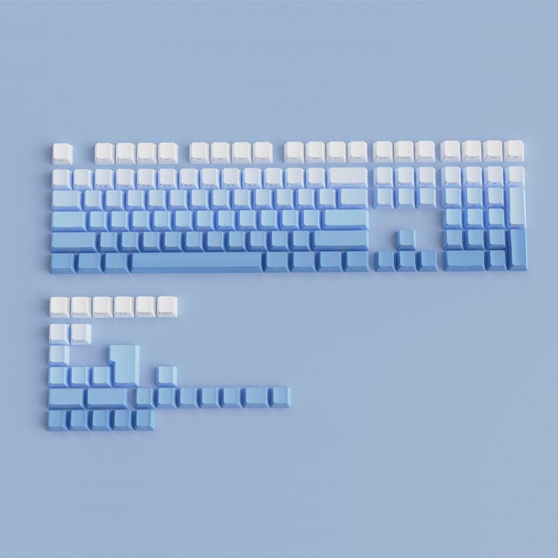 Cherry Profile Double-Shot PBT Keycap Set - Blue Gradient