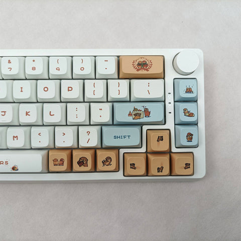 XDA Dye-Sub PBT Keycap Set - Otter