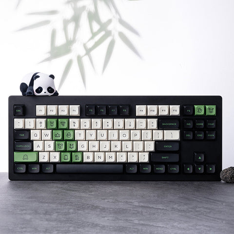 Retro Akko MDA Double-Shot PBT Keycap Set - Panda