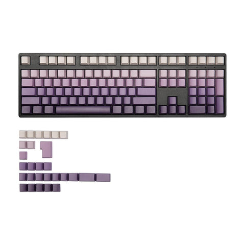 OEM Double-Shot PBT Keycap Set - Lavender Purple Gradient