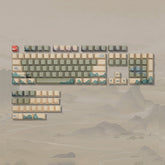 Cherry Profile Dye-Sub PBT Keycap Set - The Courtyard with Hibiscus