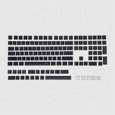 Cherry Profile Dye-Sub PBT Keycap Set - Black Contour