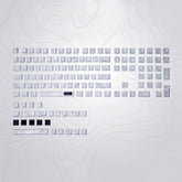 Cherry Profile Dye-Sub PBT Keycap Set - White Contour