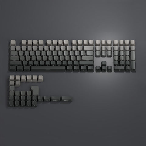 OEM/Cherry Profile Double-Shot PBT Keycap Set - Dark Gray Gradient