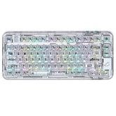 CoolKiller CK75 Triple Mode Transparent Mechanical Keyboard
