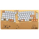 FEKER Alice80 Corgi Mechanical Keyboard with Wood Wrist Rest