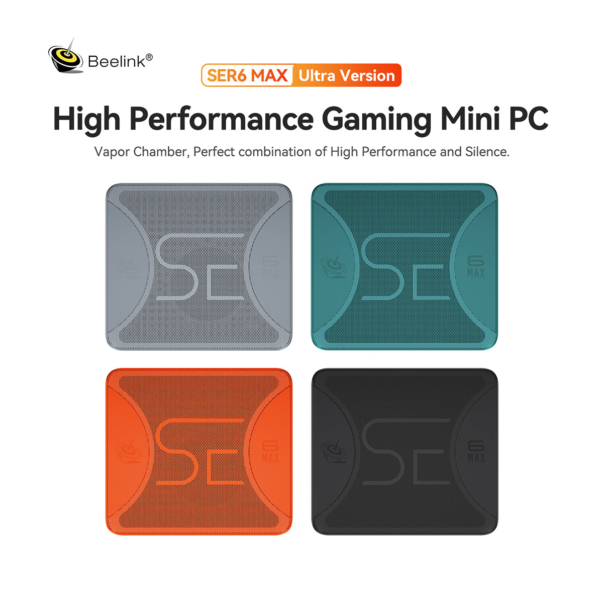 Beelink SER6 MAX AMD Ryzen 9 6900HX Desktop Mini PC