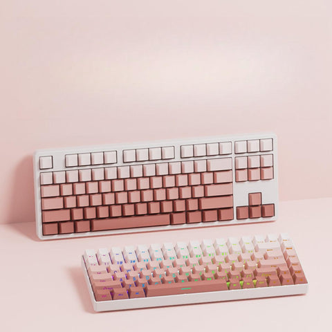 OEM/Cherry Profile Double-Shot PBT Keycap Set - Rouge Gradient