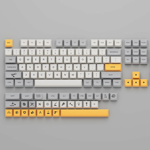 XDA-Like Dye-Sub PBT Keycap Set - Heavy Industry