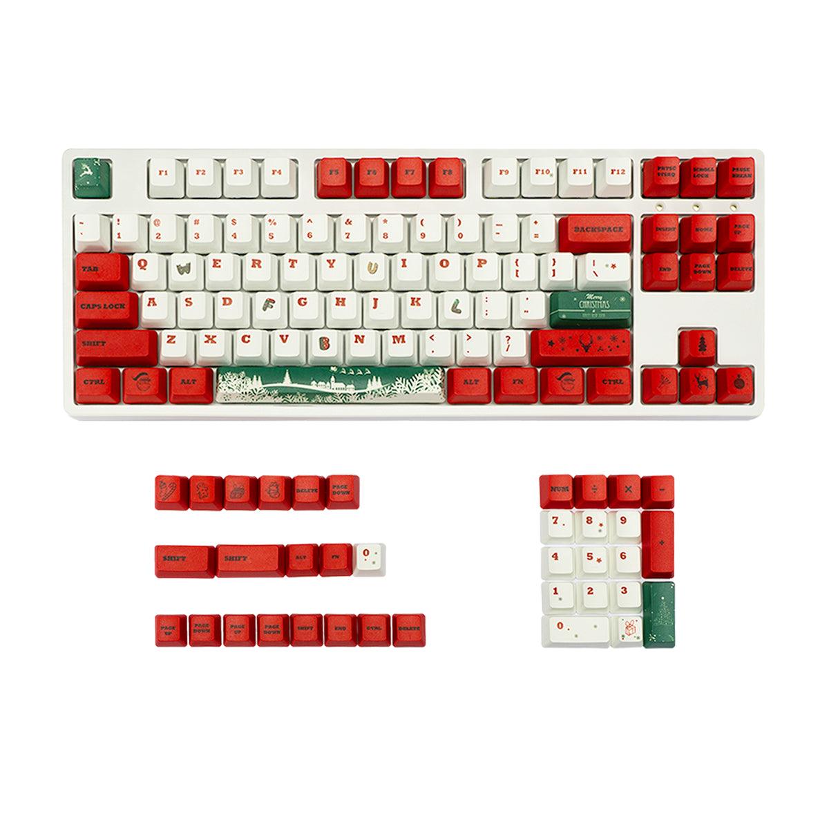 OEM Dye-Sub PBT Keycap Set - Christmas Theme