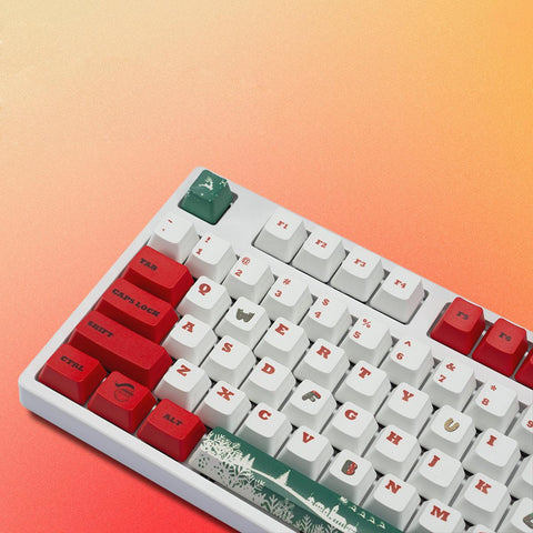 OEM Dye-Sub PBT Keycap Set - Christmas Theme