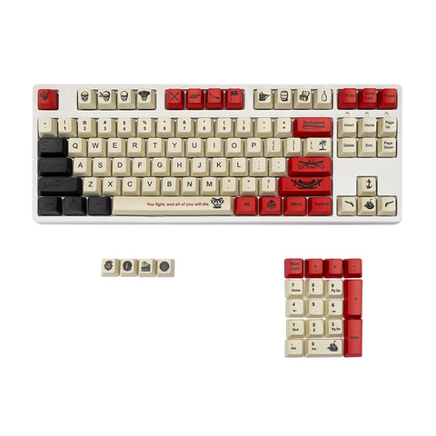 Retro OEM Dye-Sub PBT Keycap Set - Pirates Theme