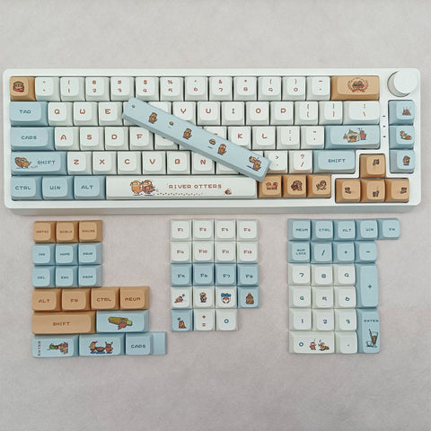 XDA Dye-Sub PBT Keycap Set - Otter