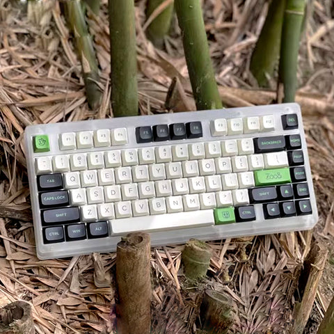 Retro Akko MDA Double-Shot PBT Keycap Set - Panda