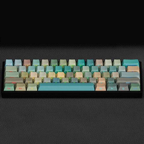 Cherry Profile Dye-Sub PBT Keycap Set - Oil Painting