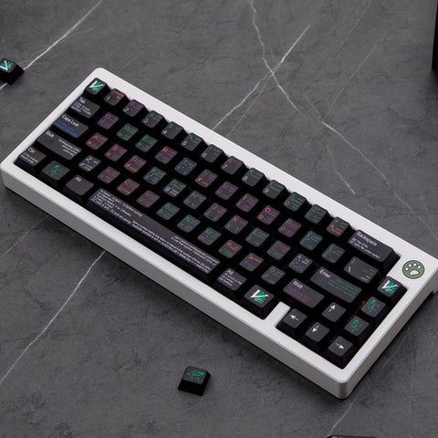 Cherry Profile Dye-Sub PBT Keycap Set - VIM Developer/Programmer/Coder