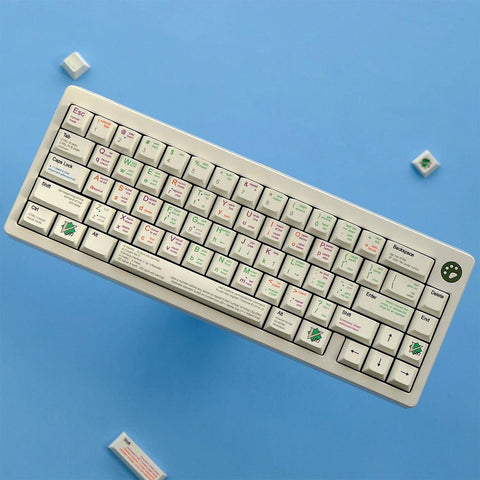 Cherry Profile Dye-Sub PBT Keycap Set - VIM Developer/Programmer/Coder