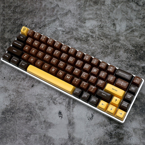 SA Double-Shot ABS Keycap Set - Chocolate