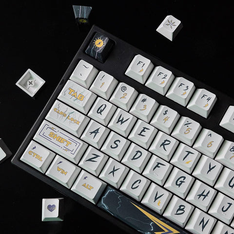 Cherry Profile Dye-Sub PBT Keycap Set - Lightning