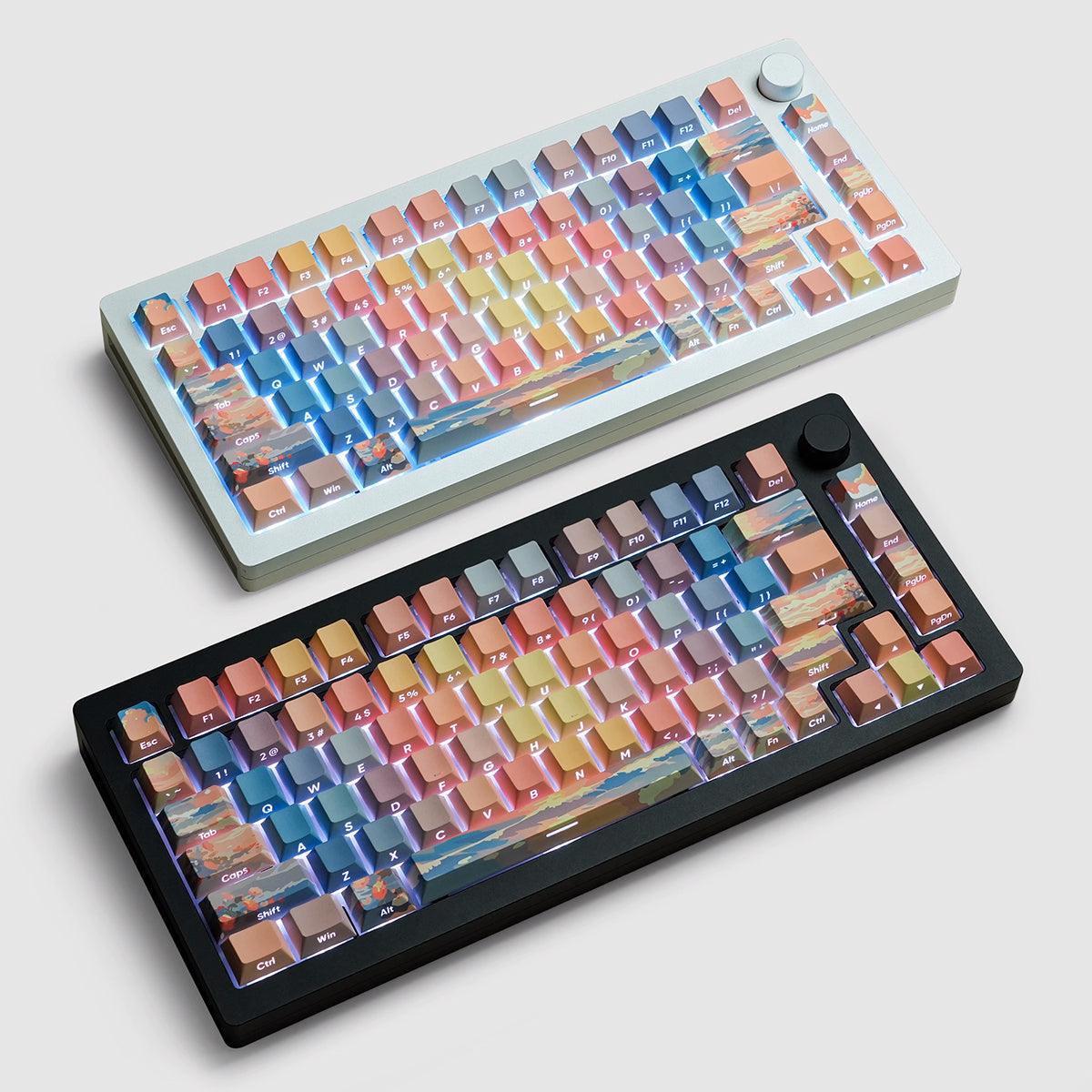Cherry Profile Dye-Sub PBT Keycap Set - Sunset – Exegeek