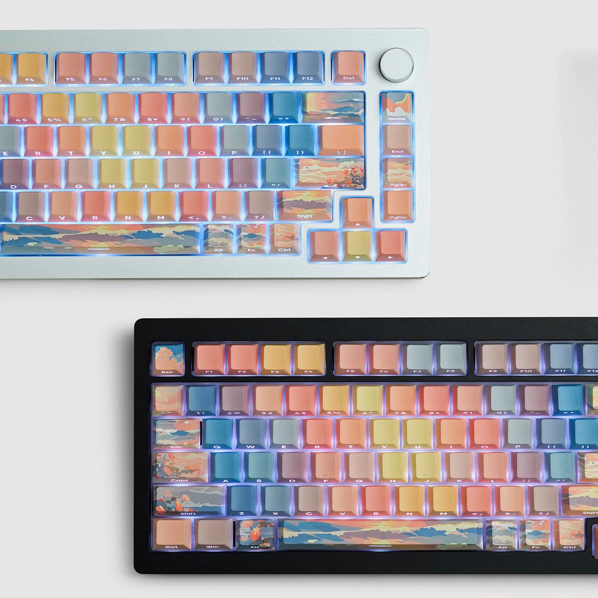 Cherry Profile Dye-Sub PBT Keycap Set - Sunset – Exegeek
