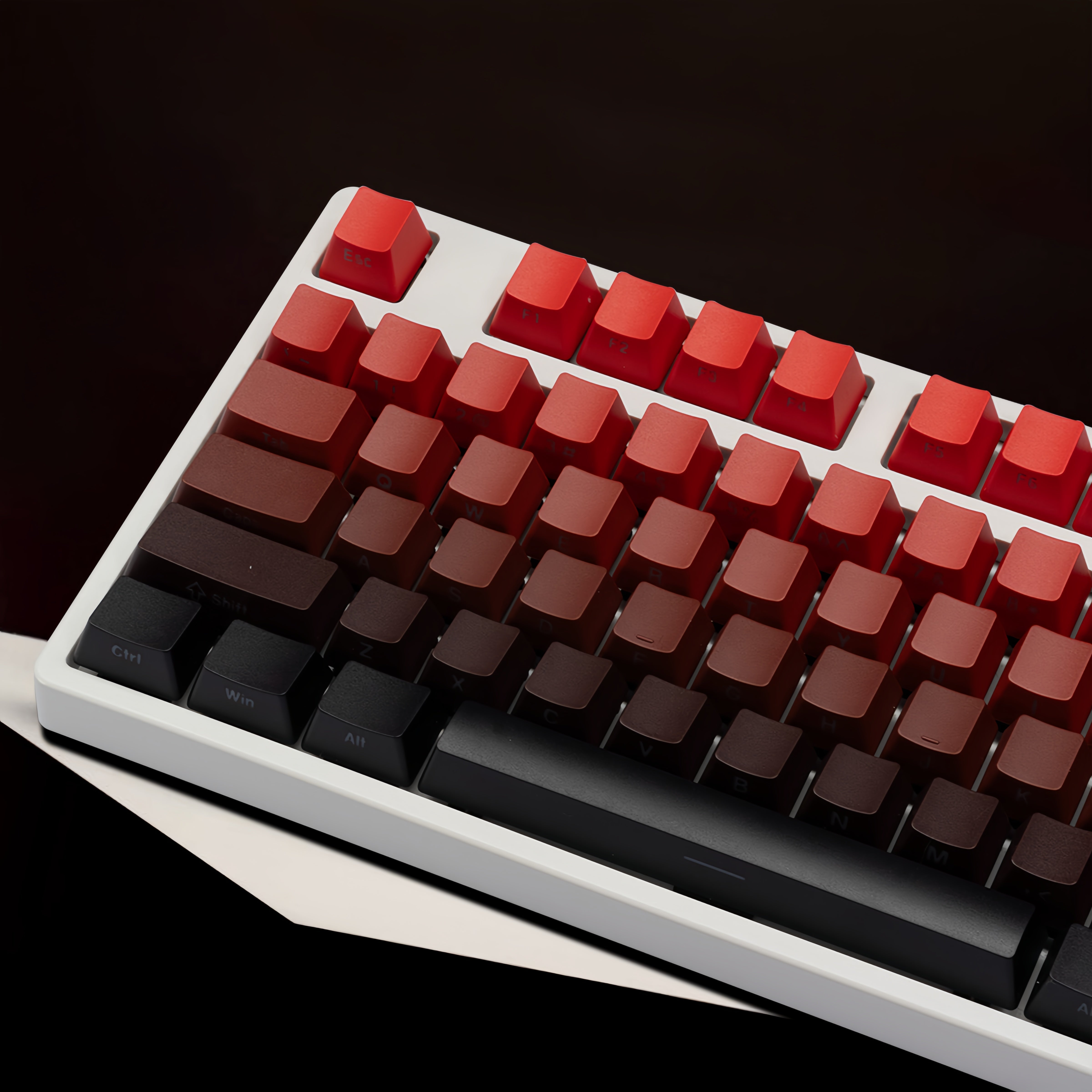 Cherry Double-Shot PBT Keycap Set - Red Gradient – Exegeek