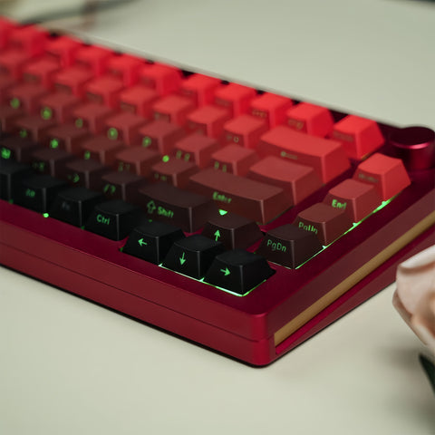 Cherry Double-Shot PBT Keycap Set - Red Gradient