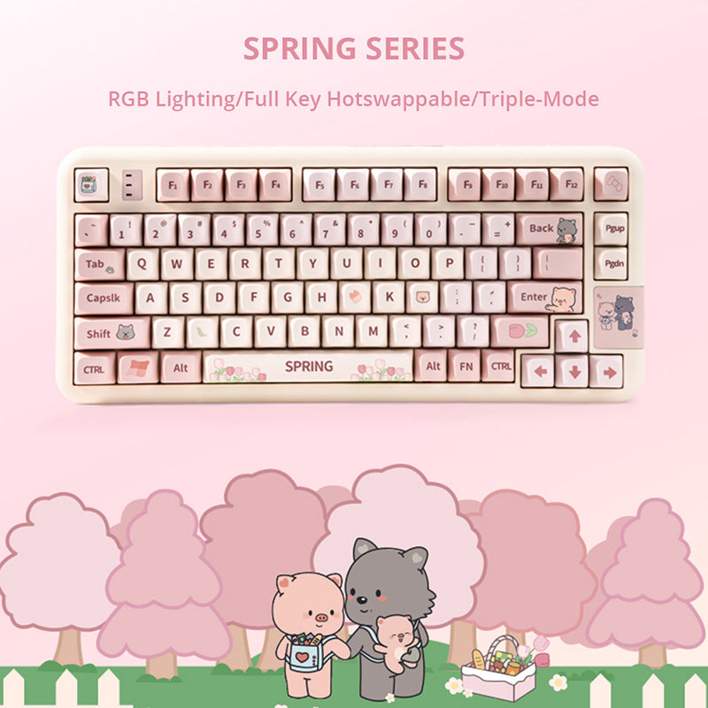 Coolkiller Spring Sreies Wireless Mechanical Keyboard – Exegeek
